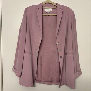 Vintage Jones New York Lavender Purple Blazer Jacket